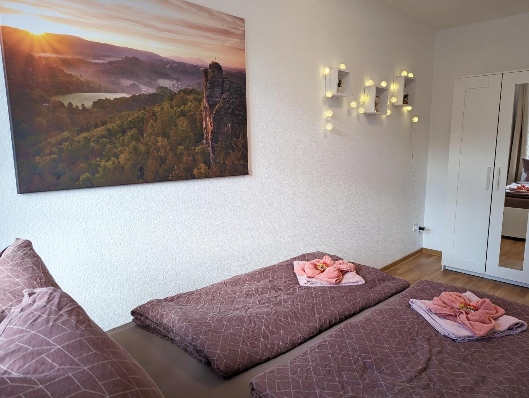 F4 - Urlaubsmagie - Grosse Wohnung Fuer Bis Zu 10 Personen Sebnitz Exteriér fotografie