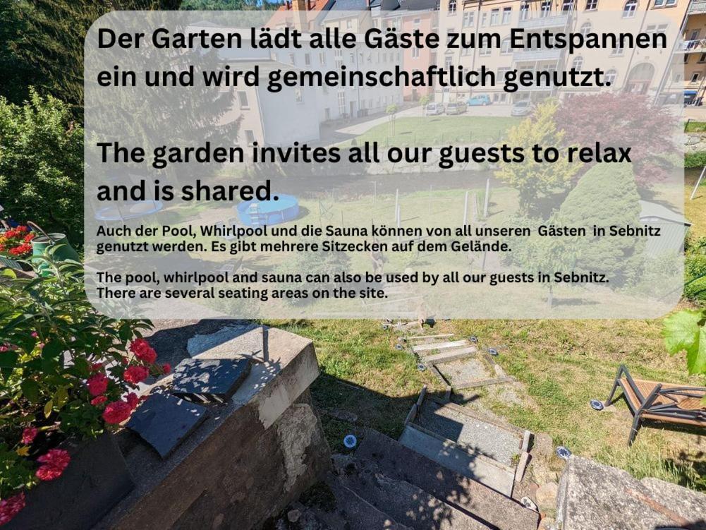 F4 - Urlaubsmagie - Grosse Wohnung Fuer Bis Zu 10 Personen Sebnitz Exteriér fotografie